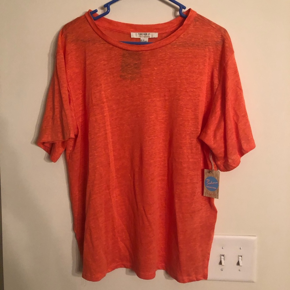 Coral t shirt